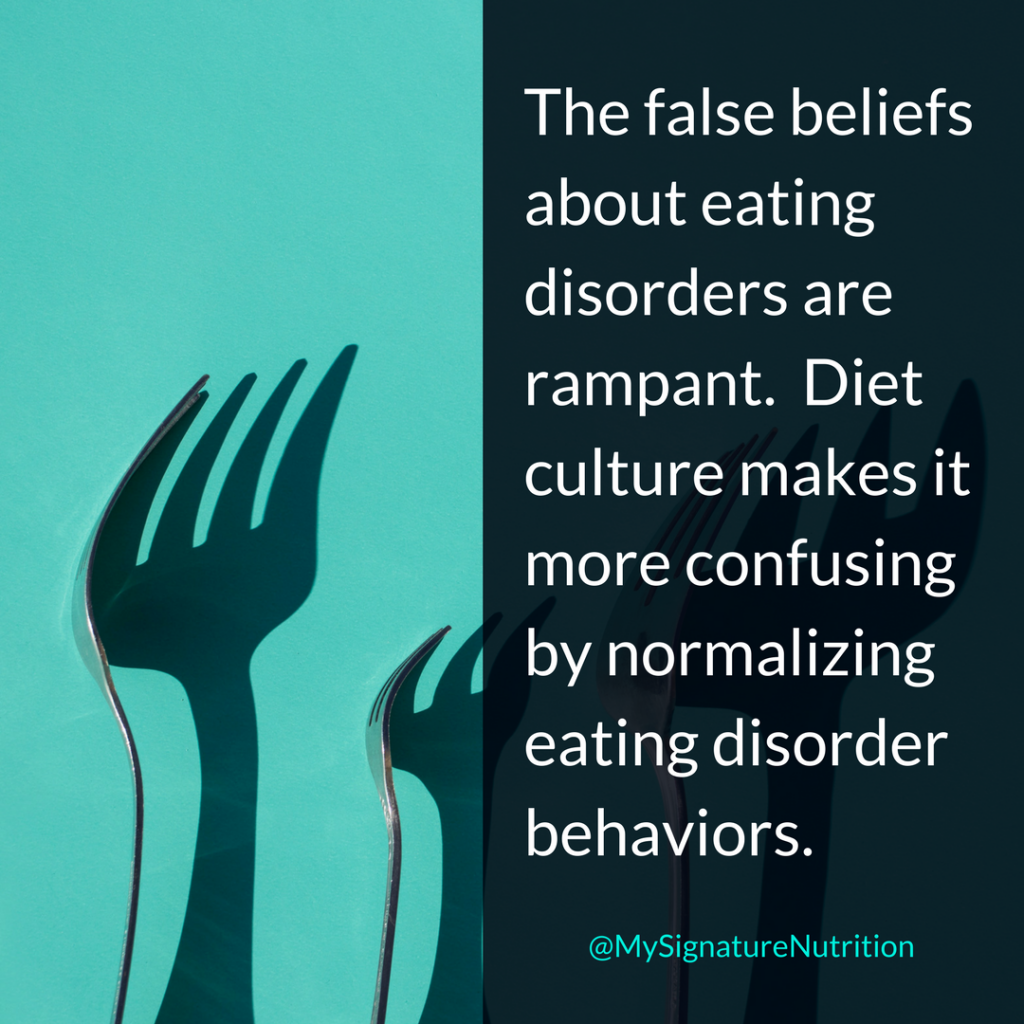 Confused About What Exactly Is An ‘Eating Disorder Behavior?’ Blame Diet Culture