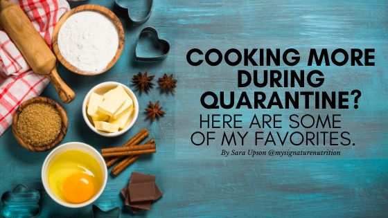 what to cook during quarantine